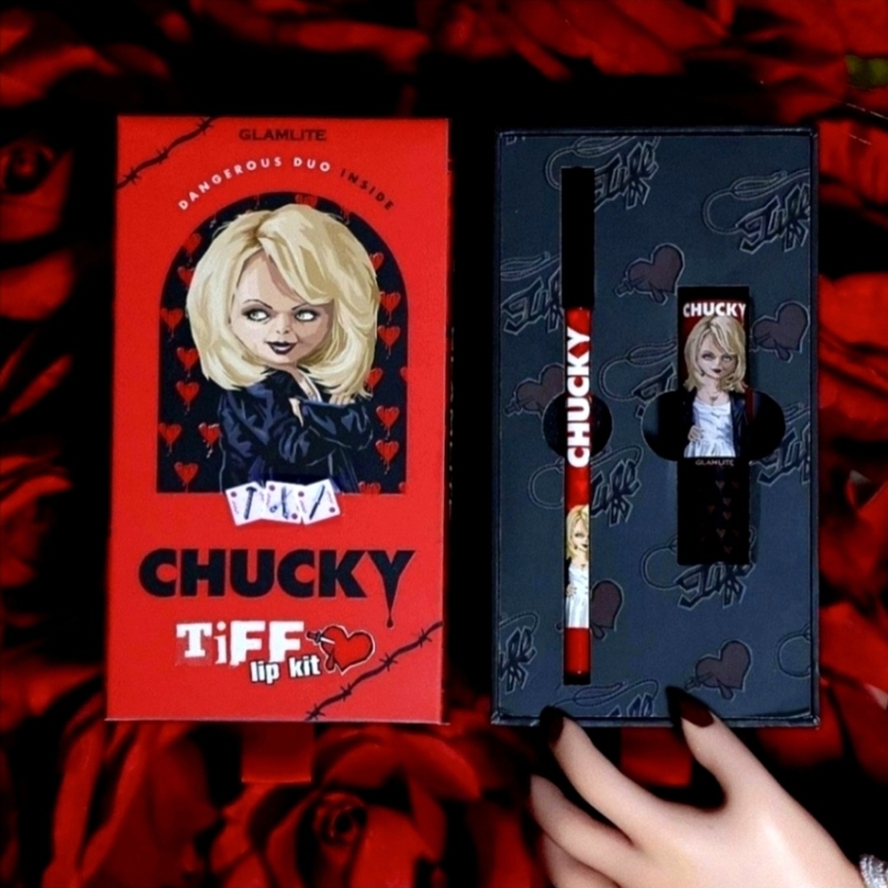 CHUCKY X GLAMLITE 'TIFF' LIP KIT